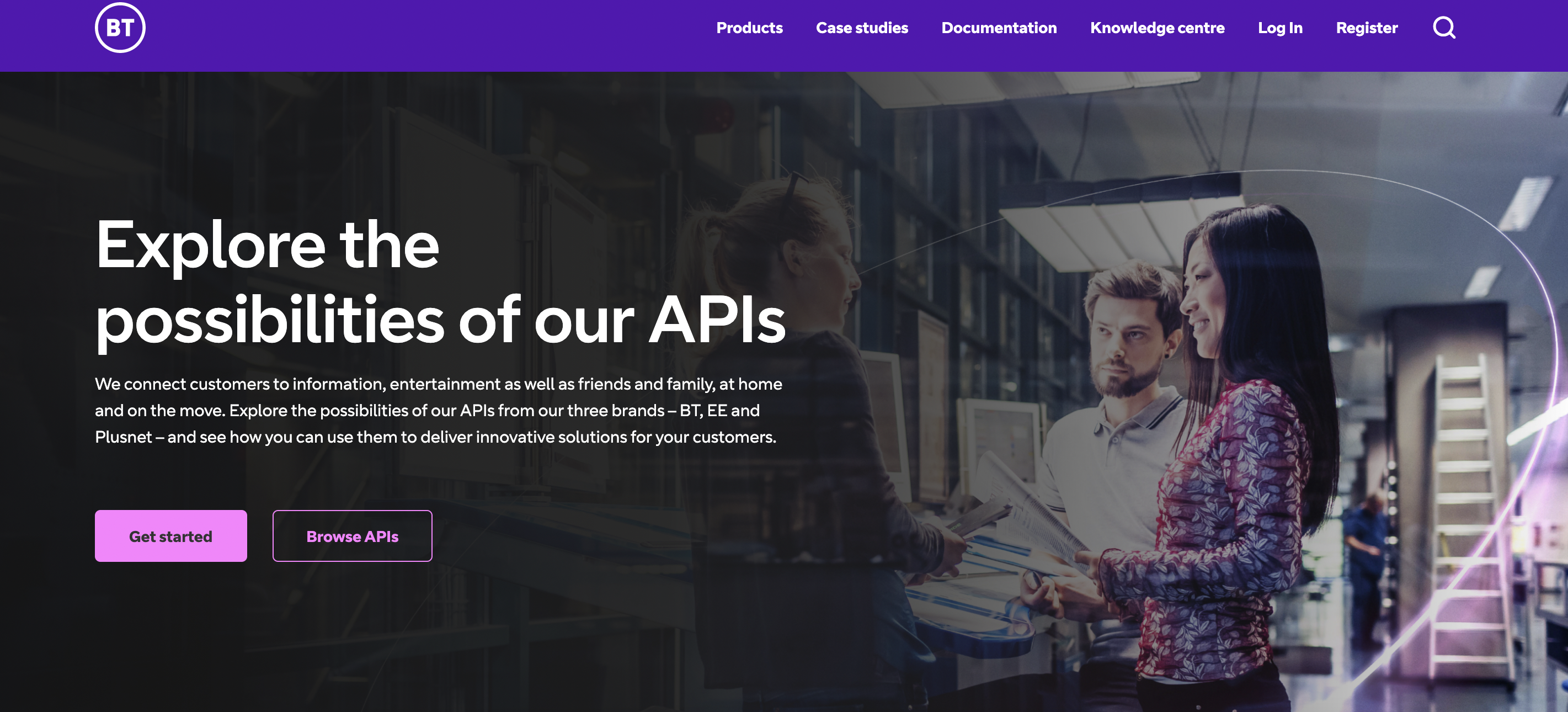 BT API Developer Portal | DevPortal Awards