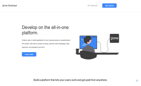 Uome Developer home page