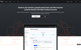 Finxact.io Home page screenshot