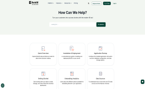 Bold BI® Developer Portal Home page screenshot