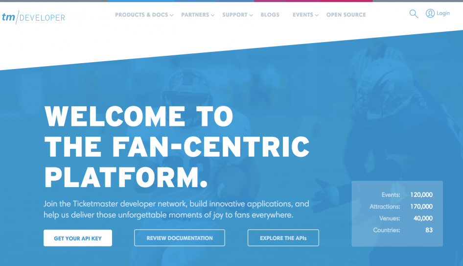 Ticketmaster Developer