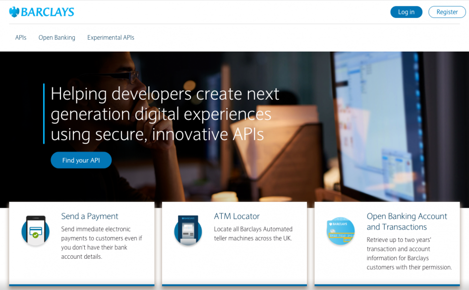 Barclays API Exchange