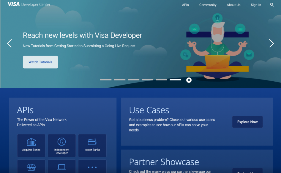 Visa Developer Center