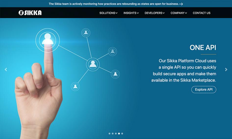 SIKKA One API hero screenshot image