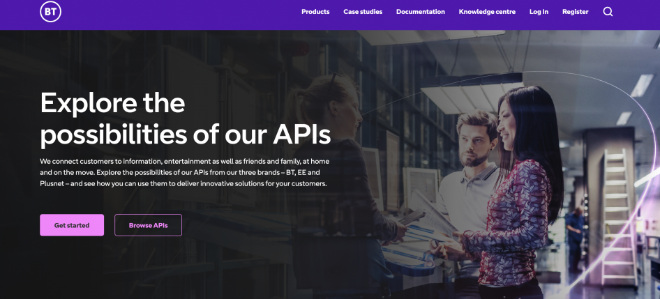 BT API Developer Portal