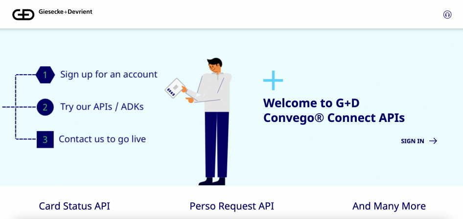 G+D Convego® Connect APIs