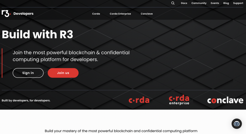 R3 Developers Portal 