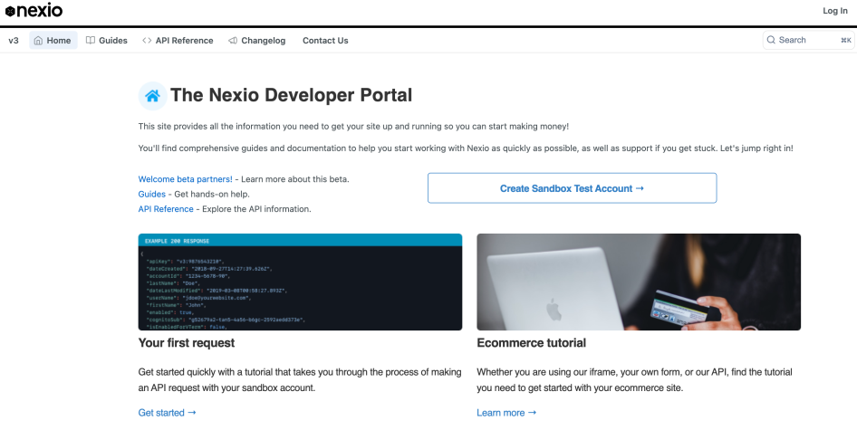 Nexio documentation